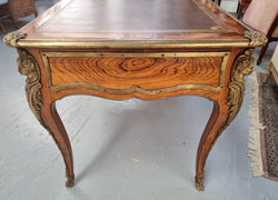 Antique French Rosewood Ornate Bureau Plat | Antique & Vintage | Moonee Ponds Antiques | Australia Wide Delivery
