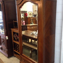 French Walnut Armoire