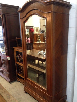 French Walnut Armoire | Antique & Vintage | Moonee Ponds Antiques | Australia Wide Delivery