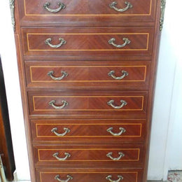French Mahogany Semainier-2