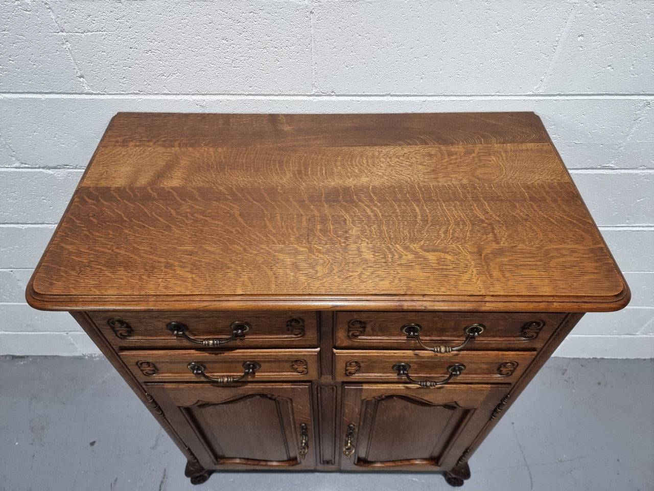 French Oak Louis XV Style Side Cabinet | Antique & Vintage | Moonee Ponds Antiques | Australia Wide Delivery