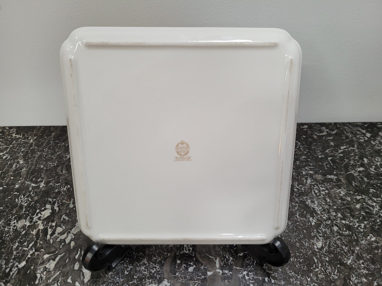 Hadden Hall by “Minton” Square Plate | Antique & Vintage | Moonee Ponds Antiques | Australia Wide Delivery