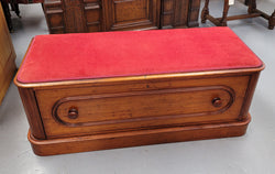 Victorian Cedar Blanket Box Seat | Antique & Vintage | Moonee Ponds Antiques | Australia Wide Delivery