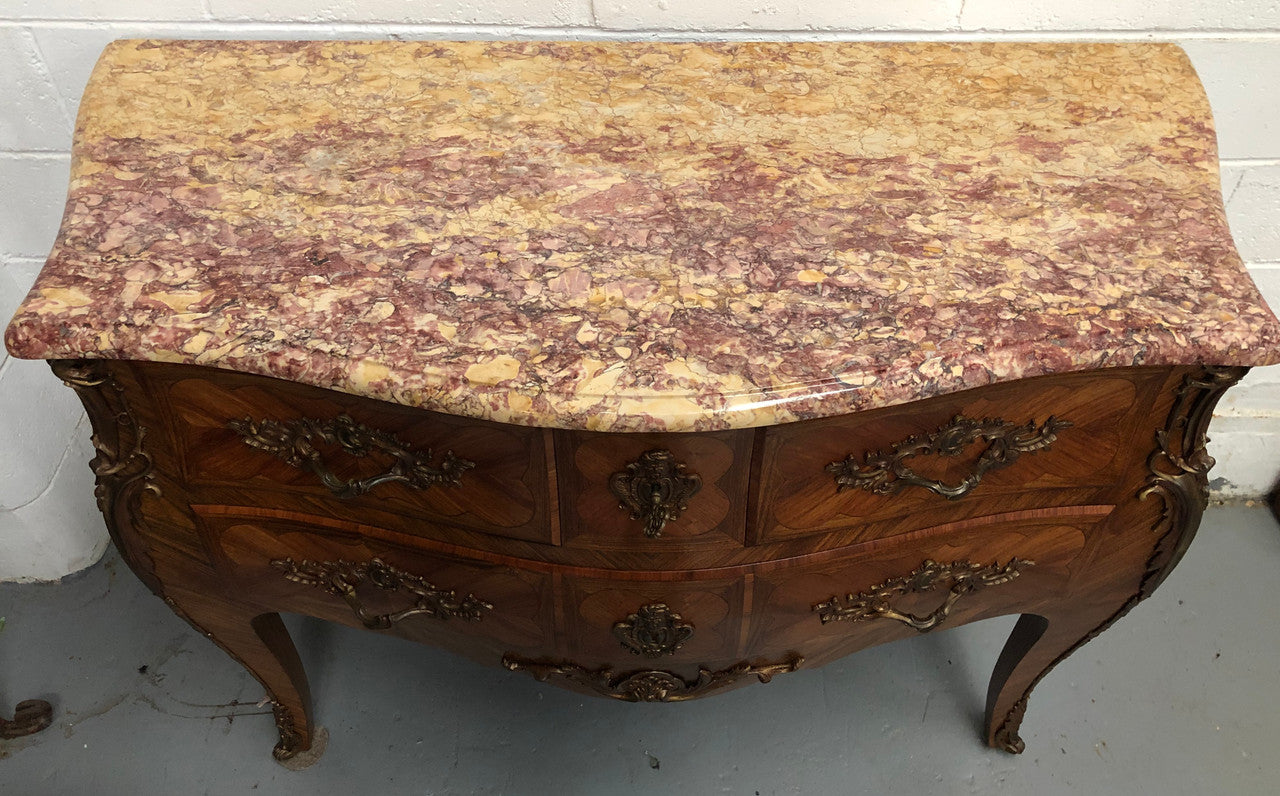 Superb French Louis XVth th style Commode | Antique & Vintage | Moonee Ponds Antiques | Australia Wide Delivery
