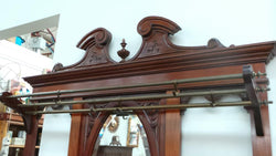Large French Mahogany Hall Stand | Antique & Vintage | Moonee Ponds Antiques | Australia Wide Delivery