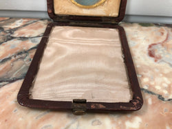 Edwardian Leather Case Travelling Miniature | Antique & Vintage | Moonee Ponds Antiques | Australia Wide Delivery