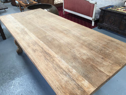 Antique French Bleached Oak Farmhouse Table | Antique & Vintage | Moonee Ponds Antiques | Australia Wide Delivery