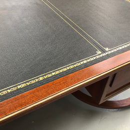 An Impressive French Deco Empire Mahogany Desk