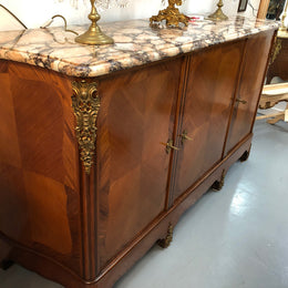Antique French Louis XIV Style Walnut Sideboard