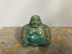 Vintage carved turquoise Buddha | Antique & Vintage | Moonee Ponds Antiques | Australia Wide Delivery