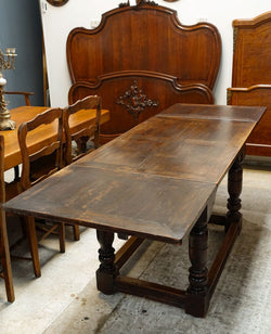French Oak Petite Extension Table | Antique & Vintage | Moonee Ponds Antiques | Australia Wide Delivery