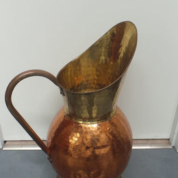 Antique French Copper Jug