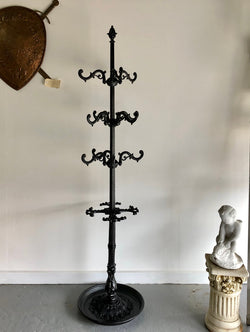 Antique Black French Cast Iron Coat Stand | Antique & Vintage | Moonee Ponds Antiques | Australia Wide Delivery