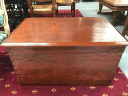 Victorian Red Cedar Sea Chest | Antique & Vintage | Moonee Ponds Antiques | Australia Wide Delivery