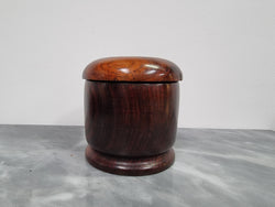 Cedar Polished Covered Box | Antique & Vintage | Moonee Ponds Antiques | Australia Wide Delivery