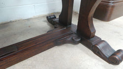 French Oak Desk With A Parquetry Top | Antique & Vintage | Moonee Ponds Antiques | Australia Wide Delivery