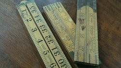 Vintage Boxwood Rulers | Antique & Vintage | Moonee Ponds Antiques | Australia Wide Delivery