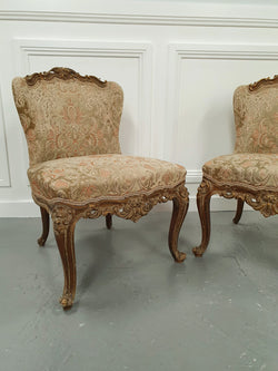 Pair of French Upholstered Chairs | Antique & Vintage | Moonee Ponds Antiques | Australia Wide Delivery