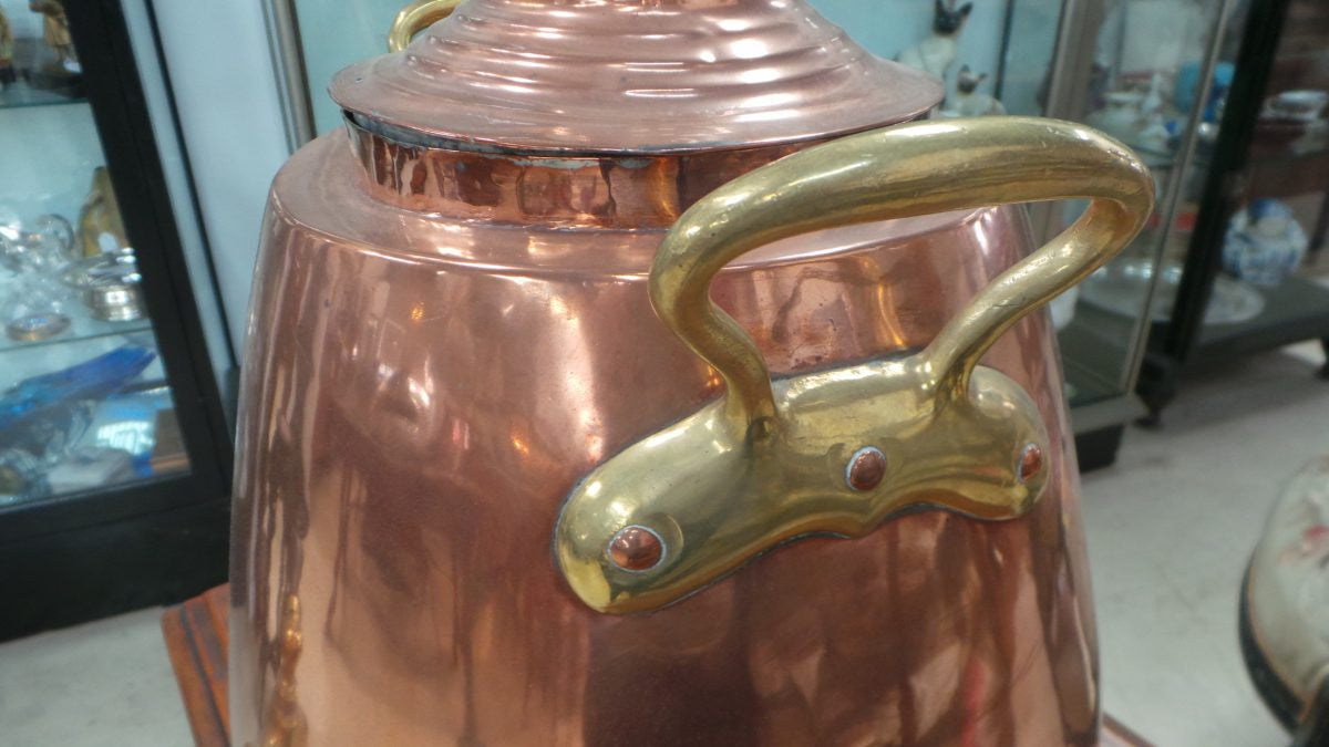 Antique Copper Water Urn