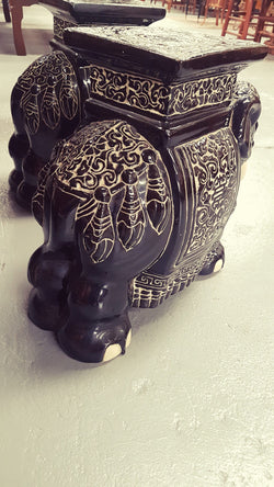 Vintage Chinese Elephant Planter Stand | Antique & Vintage | Moonee Ponds Antiques | Australia Wide Delivery