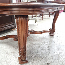 Converted French Walnut and Oak Coffee Table | Antique & Vintage | Moonee Ponds Antiques | Australia Wide Delivery