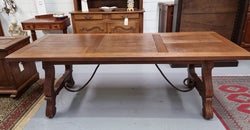 French Oak Spanish Style Farmhouse Table | Antique & Vintage | Moonee Ponds Antiques | Australia Wide Delivery