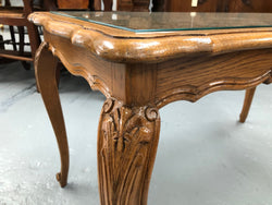 Louis XV Style Oak Cane Coffee Table | Antique & Vintage | Moonee Ponds Antiques | Australia Wide Delivery