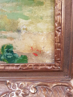 French Landscape Oil Painting | Antique & Vintage | Moonee Ponds Antiques | Australia Wide Delivery