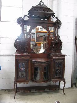 Victorian Parlor Cabinet | Antique & Vintage | Moonee Ponds Antiques | Australia Wide Delivery