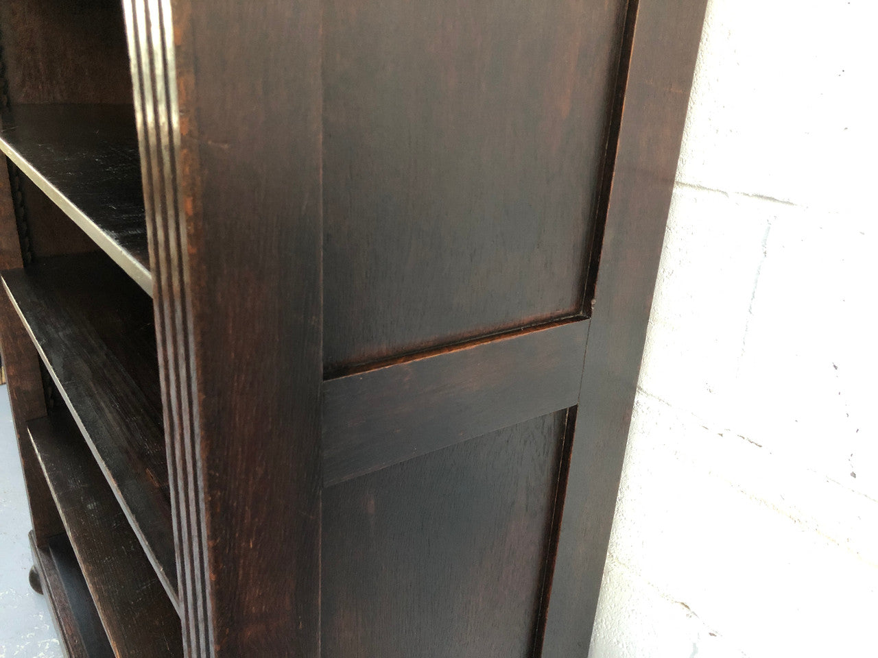 Lovely French Oak Open Shelf Bookcase | Antique & Vintage | Moonee Ponds Antiques | Australia Wide Delivery