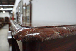 Figured Mahogany Side - Storage Cupboard | Antique & Vintage | Moonee Ponds Antiques | Australia Wide Delivery