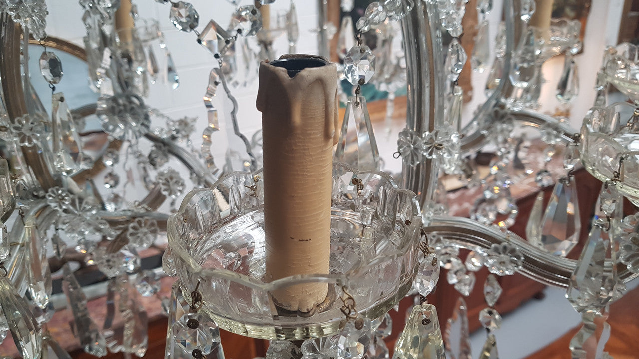 Fine French Parisian Chandelier | Antique & Vintage | Moonee Ponds Antiques | Australia Wide Delivery
