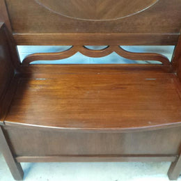 Antique Walnut Hall stand