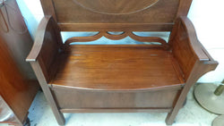 Antique Walnut Hall stand | Antique & Vintage | Moonee Ponds Antiques | Australia Wide Delivery