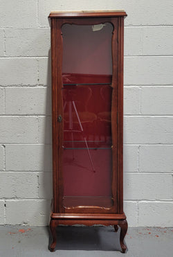 French Louis XV Style Compact Display Cabinet With Marble Top | Antique & Vintage | Moonee Ponds Antiques | Australia Wide Delivery
