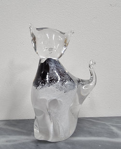 Signed Swedish Minne Fran Art Glass Cat | Antique & Vintage | Moonee Ponds Antiques | Australia Wide Delivery