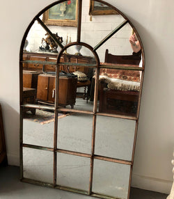 French Cast Iron Arched Garden Mirror | Antique & Vintage | Moonee Ponds Antiques | Australia Wide Delivery