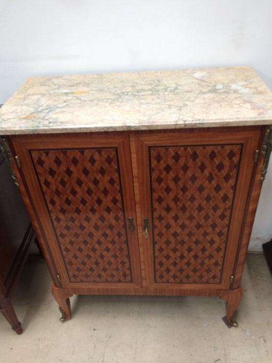Antique French Transitional Cabinet