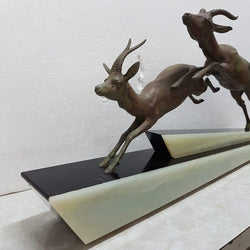French Art Deco Deer Sculpture-2 | Antique & Vintage | Moonee Ponds Antiques | Australia Wide Delivery