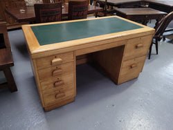Parliament House Desk Made From Queensland Maple | Antique & Vintage | Moonee Ponds Antiques | Australia Wide Delivery
