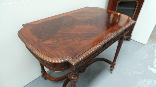 French 19th Century Rosewood Console Table