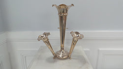 Lovely Sterling Silver Four Trumpet Epergne | Antique & Vintage | Moonee Ponds Antiques | Australia Wide Delivery