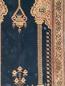 Late Victorian Persian Hanging Silk Tapestry | Antique & Vintage | Moonee Ponds Antiques | Australia Wide Delivery