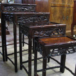 Chinese Rosewood Nest Tables