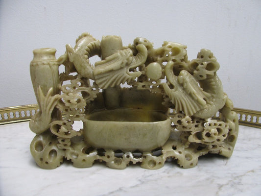 Chinese Carved Incence Holder