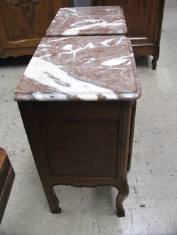 Pair of French Oak Carved Bedside Cabinets | Antique & Vintage | Moonee Ponds Antiques | Australia Wide Delivery
