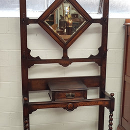 Antique Jacobean Hall Stand