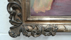 French Floral Oil On Canvas Painting | Antique & Vintage | Moonee Ponds Antiques | Australia Wide Delivery