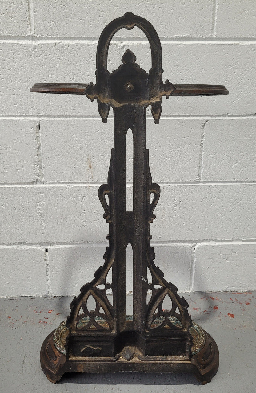 Victorian Gothic Style Cast Iron Umbrella Stand | Antique & Vintage | Moonee Ponds Antiques | Australia Wide Delivery