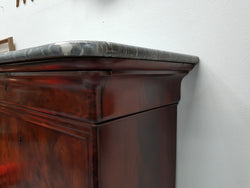 French Flame Mahogany Secretaire a Abattant | Antique & Vintage | Moonee Ponds Antiques | Australia Wide Delivery